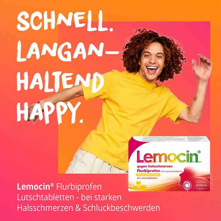 Lemocin gegen Halsschm.Flurbiprofen 8,75 mg Lut. - 3