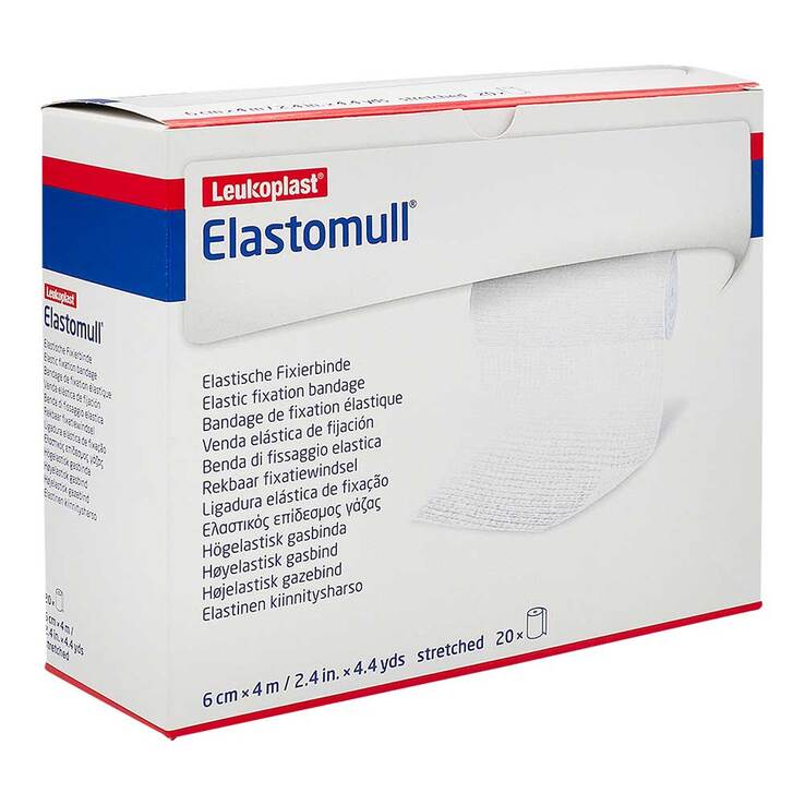 Elastomull 6 cmx4 m elastisch Fixierbinde 2100 20 St