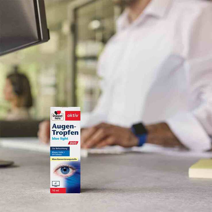 Doppelherz Augen-Tropfen blue light Duo - 2