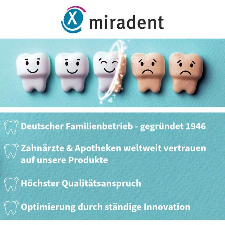 Miradent Carebrush Junior Zahnbürste 6 - 12 J.pink - 5