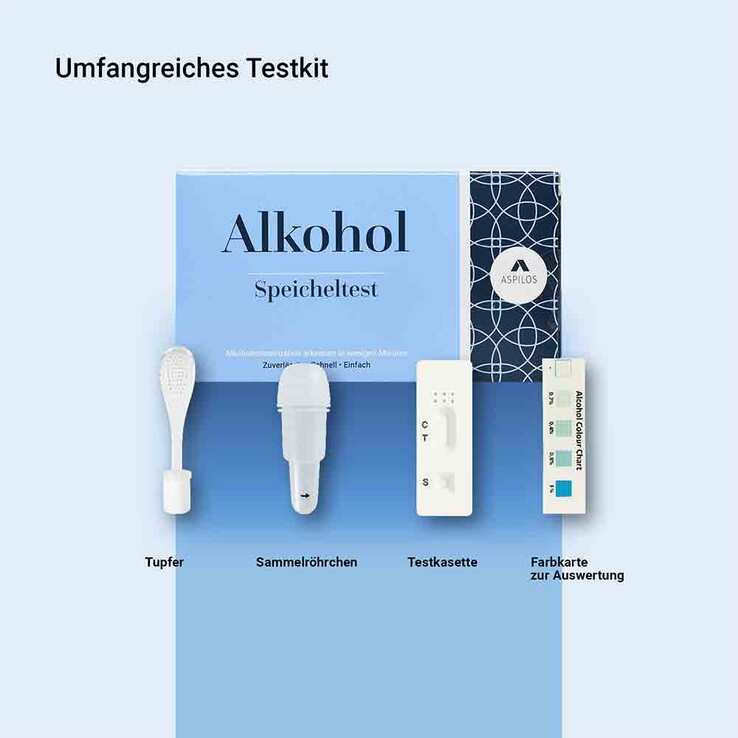 Aspilos Selbsttest Alkohol Speichel - 3