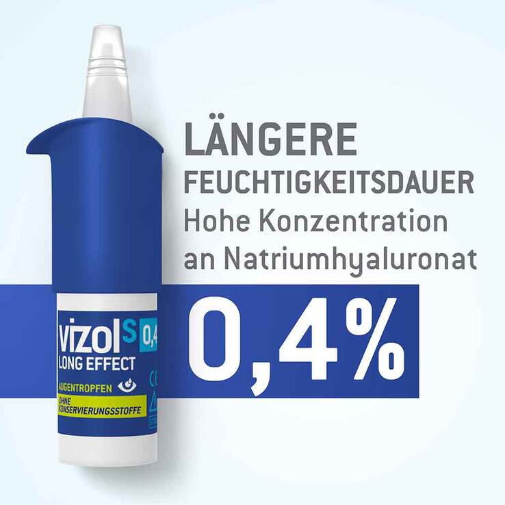 Vizol S 0,4% Long Effect Augentropfen - 3