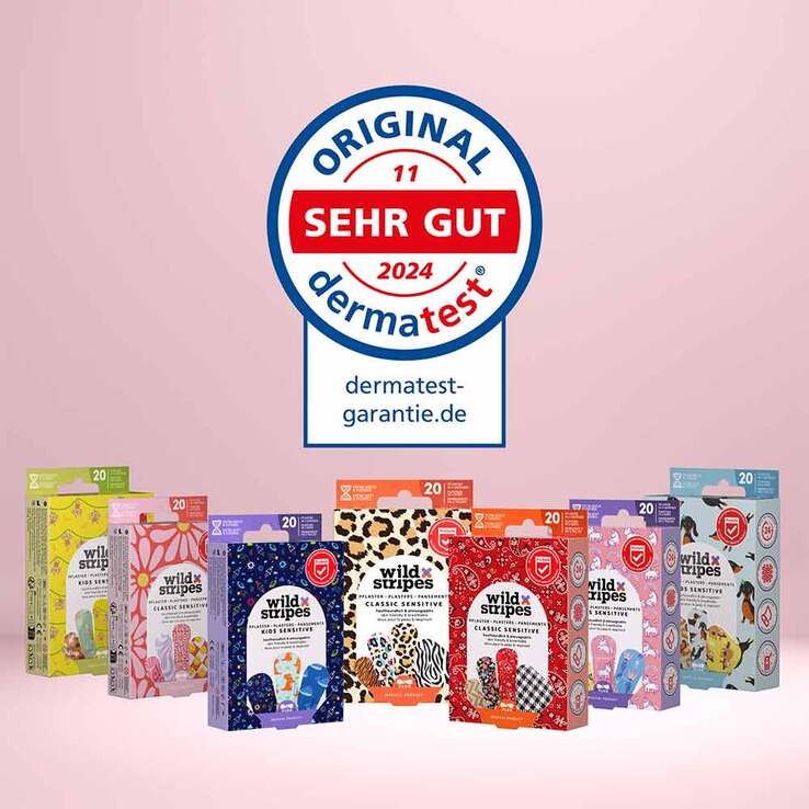 Wild Stripes Classic sensitive Animal Int Pflaster - 8