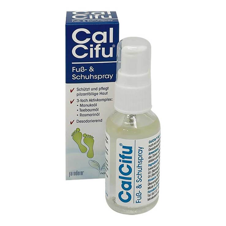 Calcifu Fuß & Schuhspray mit Manuka und Teebaumöl 30 ml