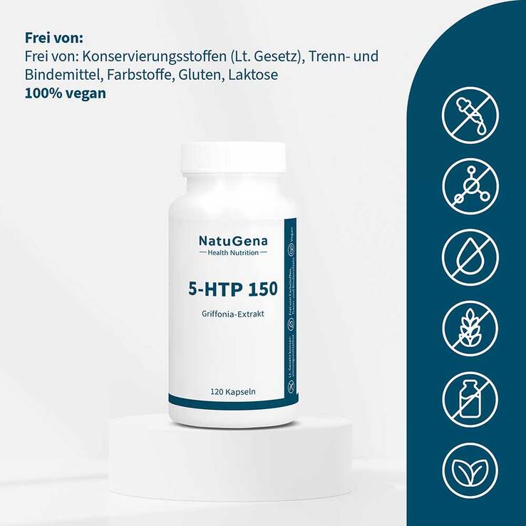 5-Htp 150 Griffonia-Extrakt Kapseln - 2