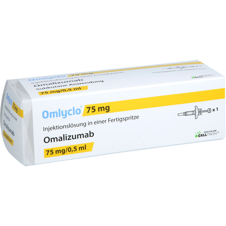 Omlyclo 75 mg Injektionslösung in einer Fertigspritze - 1