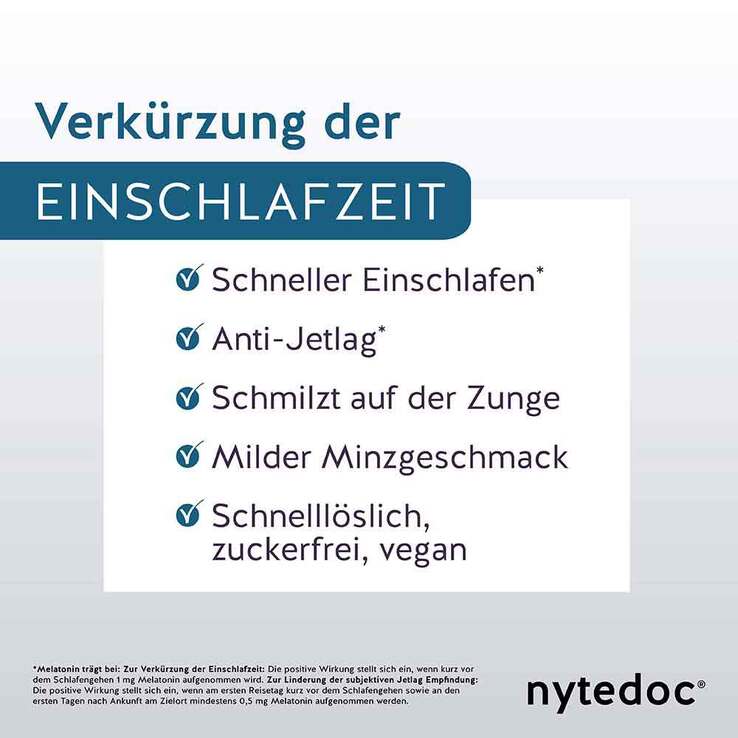 Nytedoc Schlaf akut Melatonin Streifen - 2