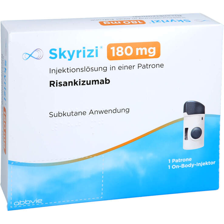 Skyrizi 180 mg Injektionslösung i.e.Patrone On-Body-Injek. - 1