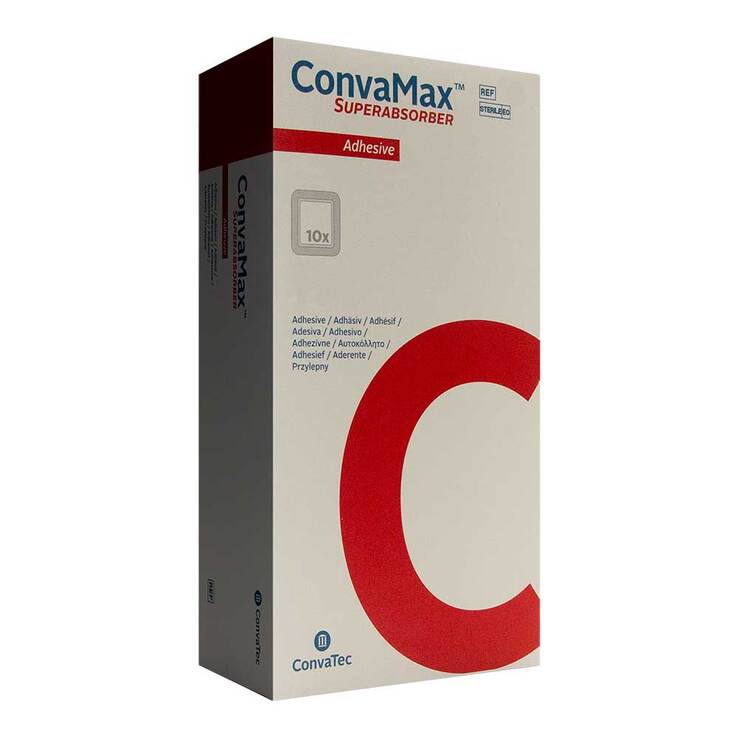 Convamax Superabsorber adhäsiv 7,5x7,5 cm - 1