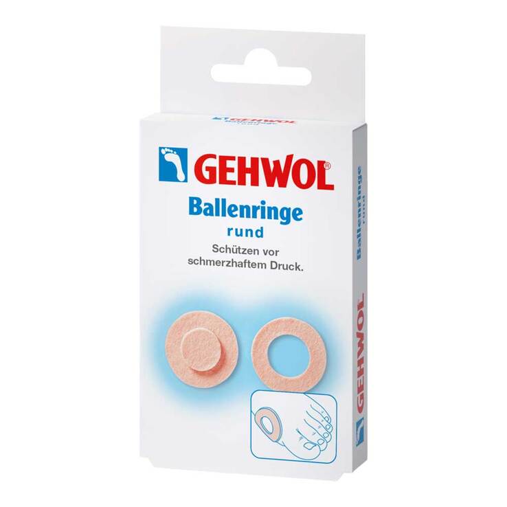 Gehwol Ballenringe rund 6 St