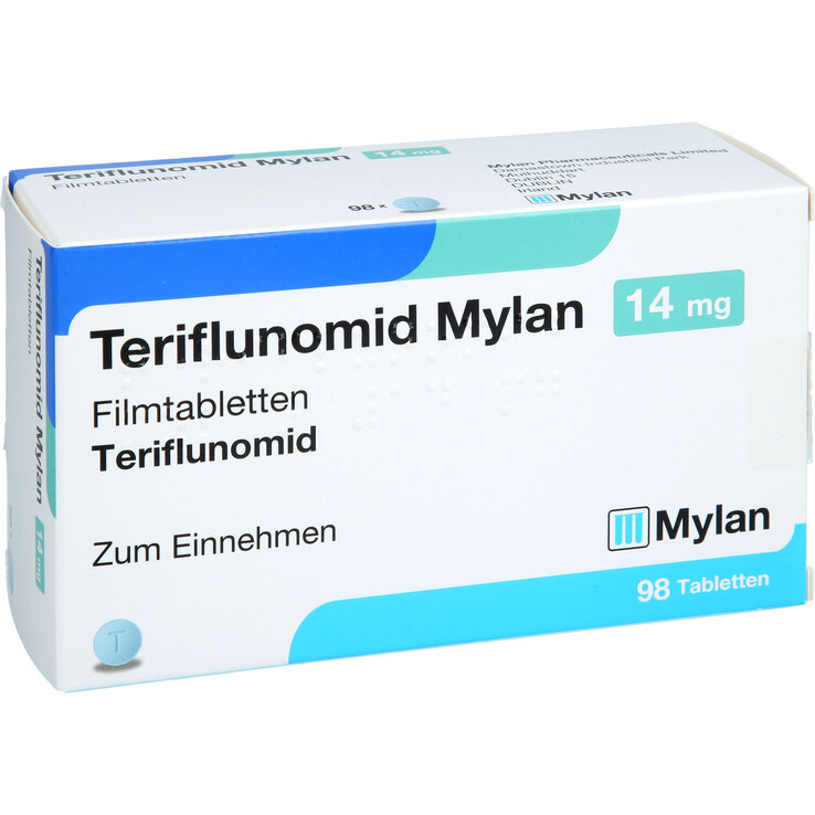 Teriflunomid Mylan 14 mg Filmtabletten - 1