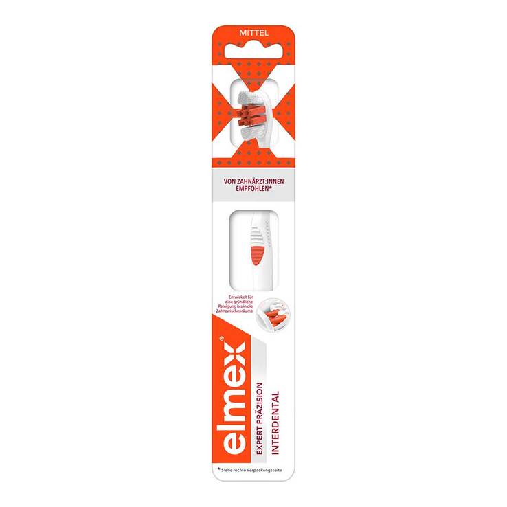 Elmex Expert Präzision Interdental Zahnbür.mittel - 1