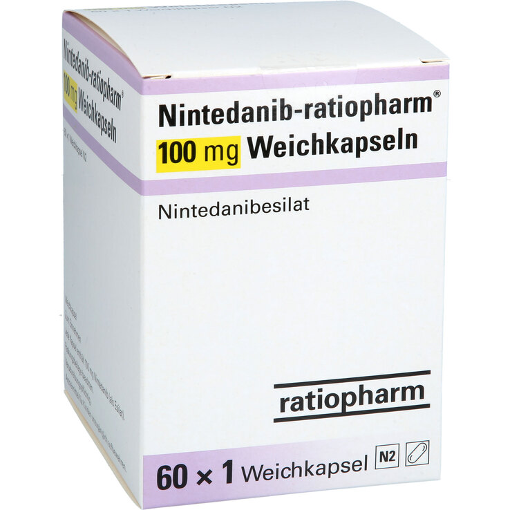 Nintedanib-ratiopharm 100 mg Weichkapseln - 1