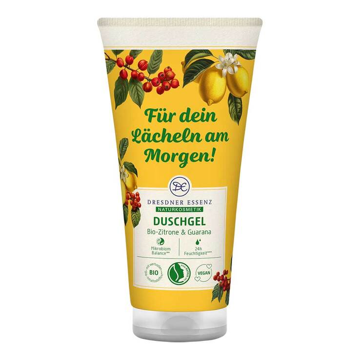 DE Duschgel Bio-Zitrone & Guarana - 1