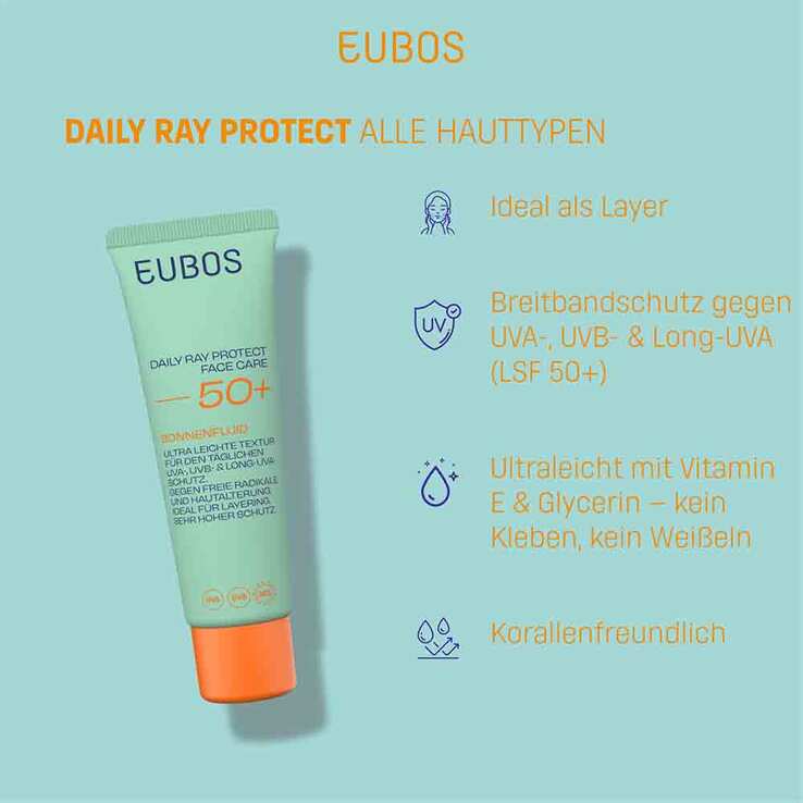 Eubos Daily Ray Protect Fluid LSF 50 + - 3