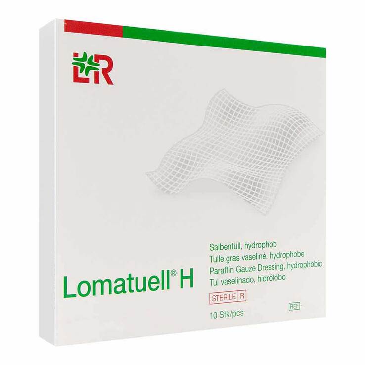 Lomatuell H Salbentüll 10x30 cm steril - 1