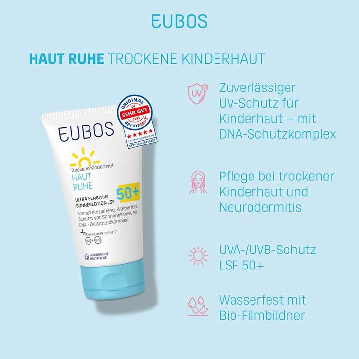 Eubos Haut Ruhe Ultra sensitiv Sonnenlotion LSF50 + - 3