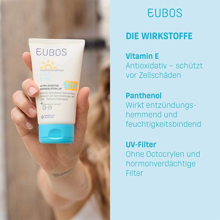 Eubos Haut Ruhe Ultra sensitiv Sonnenlotion LSF50 + - 4