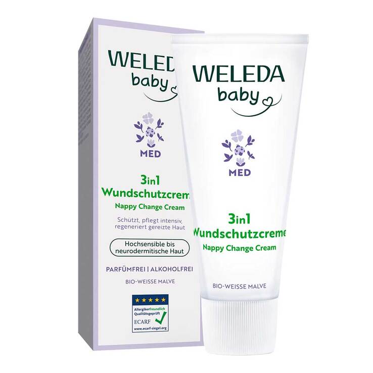Weleda 3in1 Wundschutzcreme weiße Malve - 1