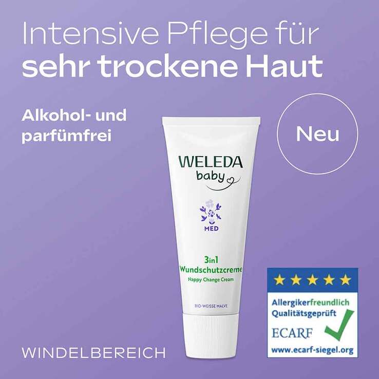 Weleda 3in1 Wundschutzcreme weiße Malve - 5