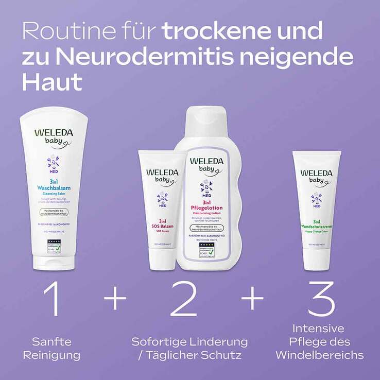 Weleda 3in1 Wundschutzcreme weiße Malve - 6