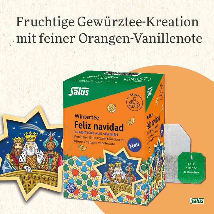 Salus Feliz navidad Bio Filterbeutel - 4
