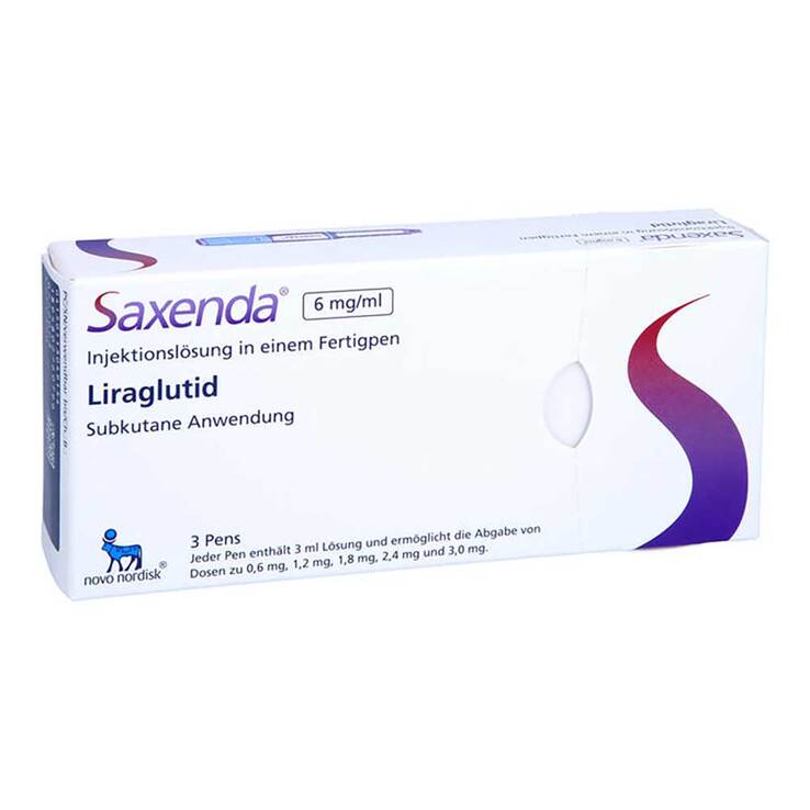 Saxenda 6 mg / ml Injektionslösung in einem Fertigpen - 1