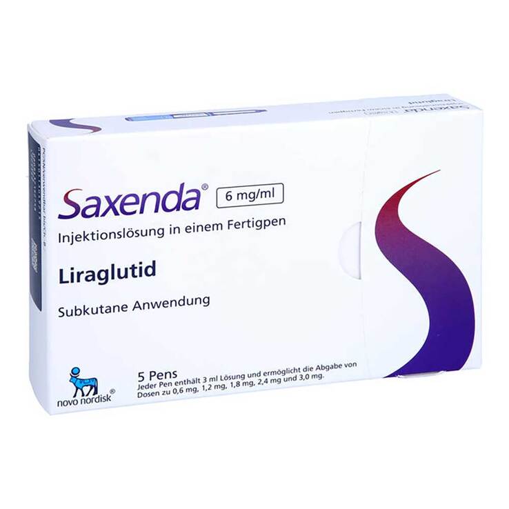 Saxenda 6 mg / ml Injektionslösung in einem Fertigpen - 1