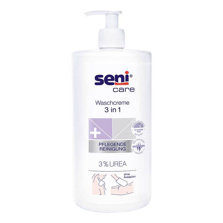 Seni care Waschcreme 3in1 mit Urea - 1