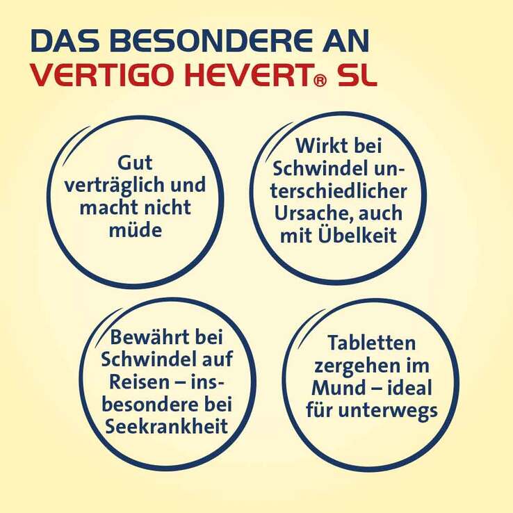 Vertigo Hevert SL Tabletten - 2