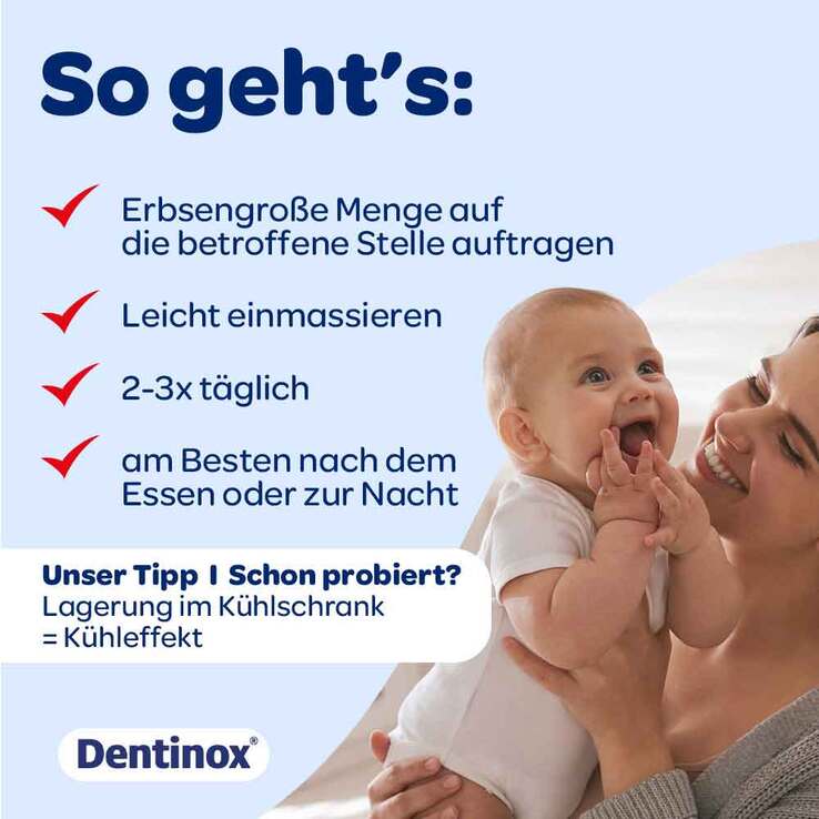 Dentinox Gel med Zahnungshilfe - 5