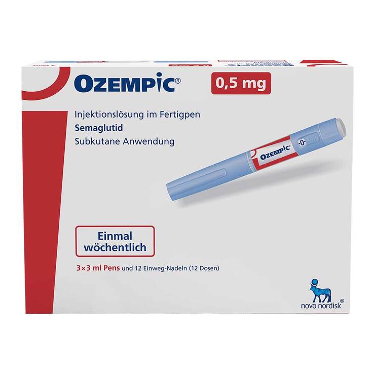 Ozempic 0,5 mg Injektionslösung in einem Fertigpen 3 ml - 1