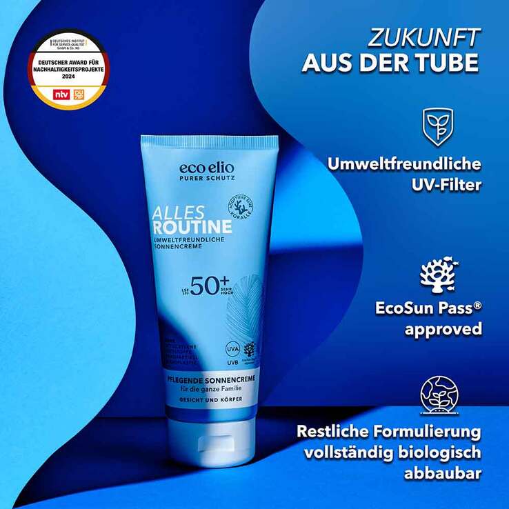 Eco Elio Alles Routine Sonnencreme LSF 50 + - 5