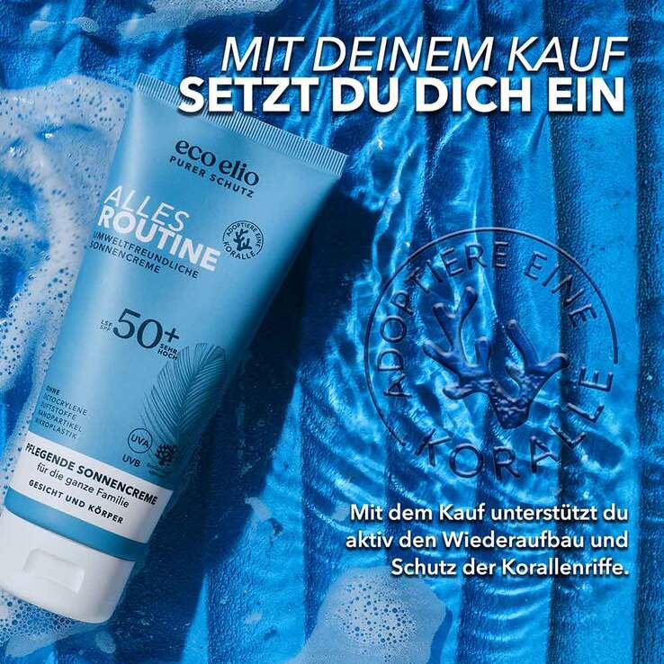 Eco Elio Alles Routine Sonnencreme LSF 50 + - 7