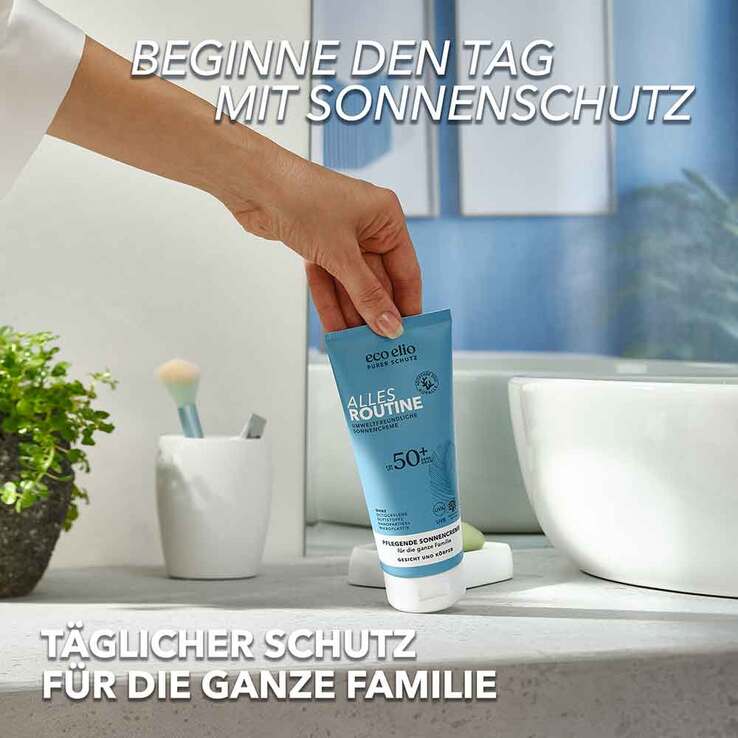 Eco Elio Alles Routine Sonnencreme LSF 50 + - 8