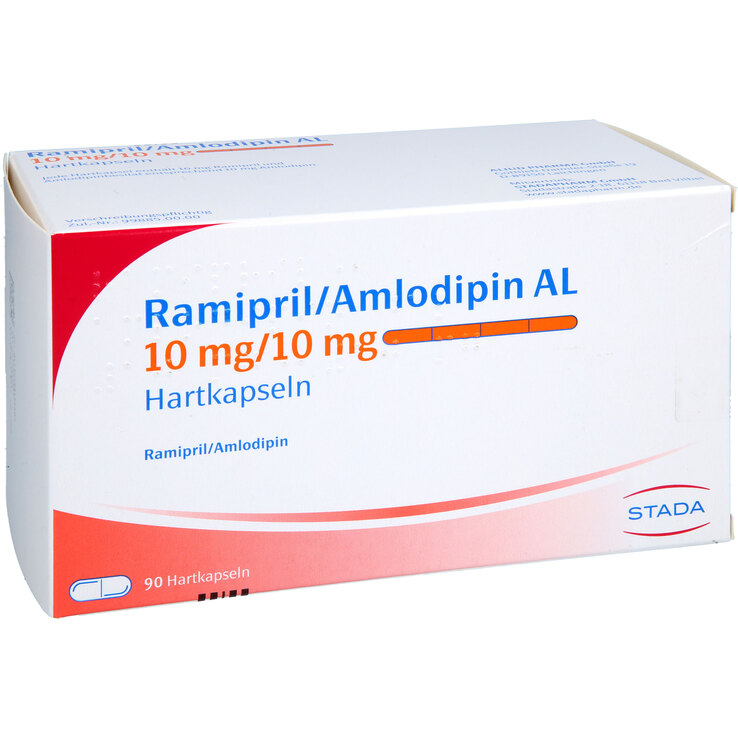 Ramipril / Amlodipin AL 10mg / 10mg Hartkapseln STADA - 1