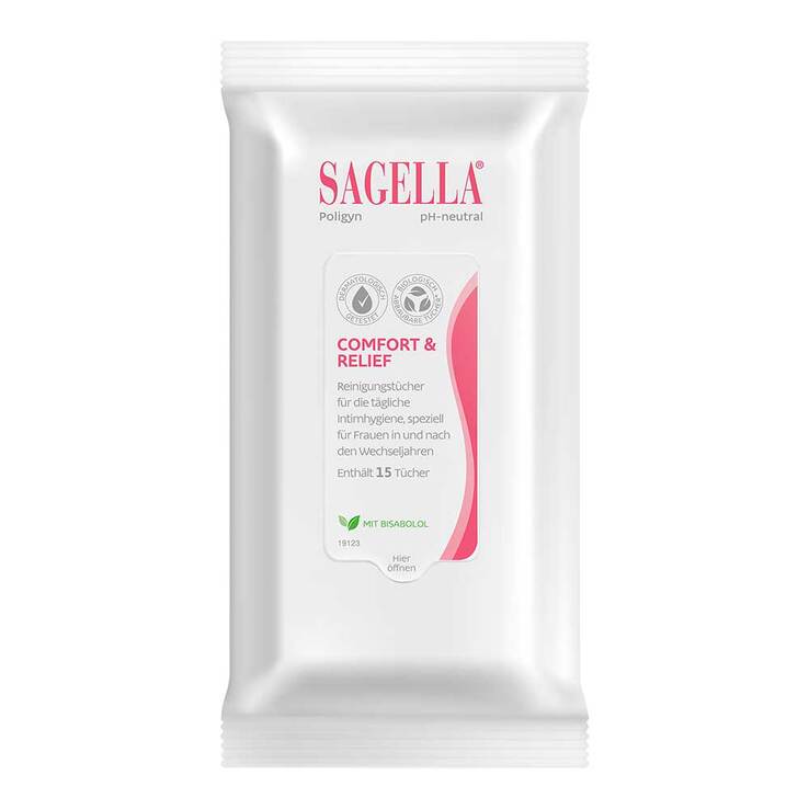 Sagella poligyn 50+ Reinigungstücher - 1