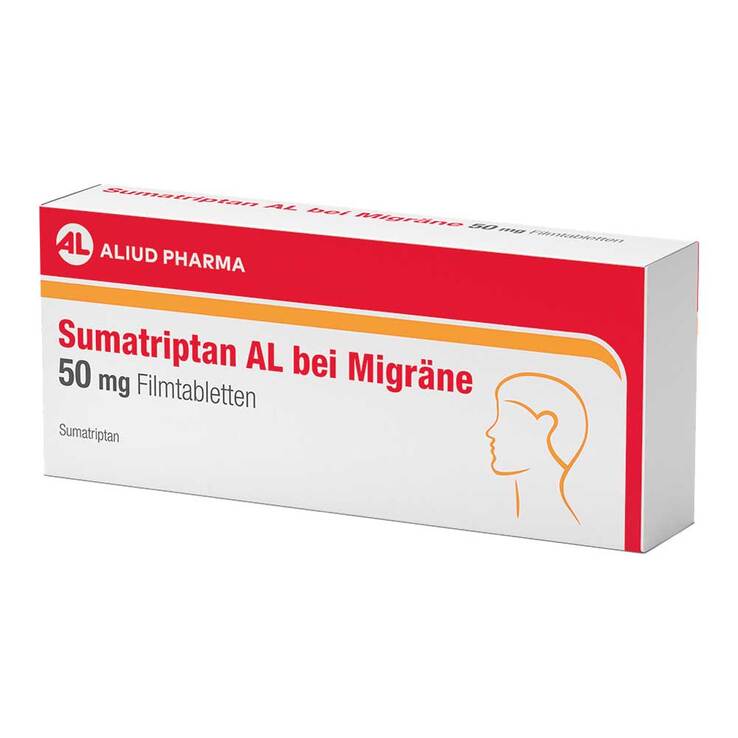 Sumatriptan AL bei Migräne 50 mg Filmtabletten - 3