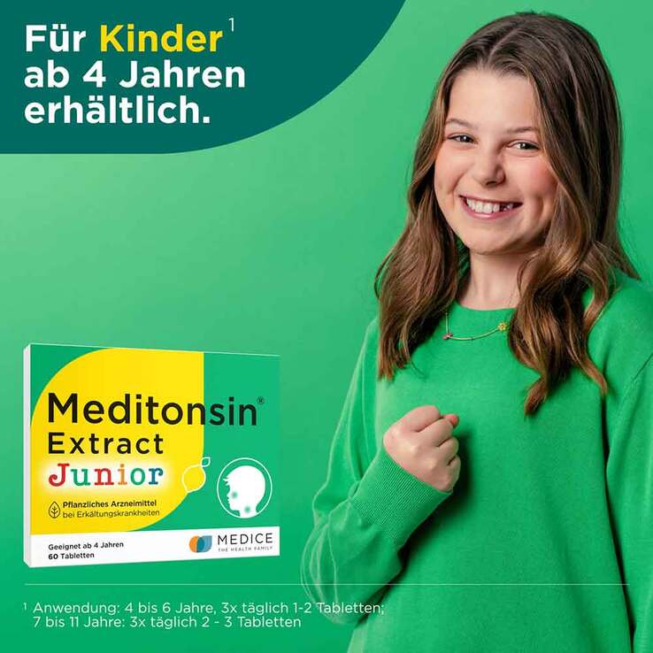 Meditonsin Extract Junior pflanzl.Erkältungstabletten - 7