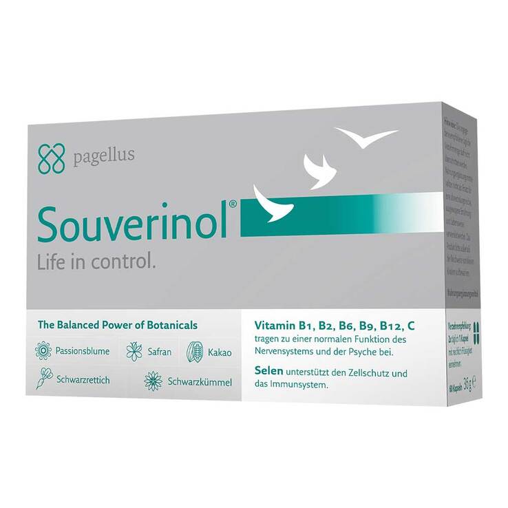 Souverinol Innere Ruhe pflanzliche Balance Kapseln - 1