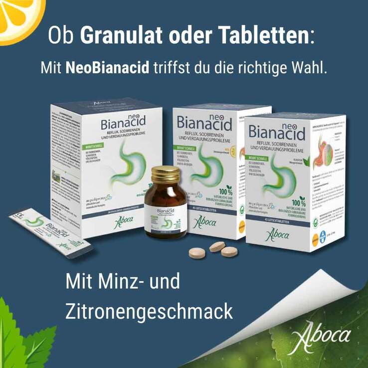 Neo Bianacid Granulatbeutel Zitronengeschmack - 6