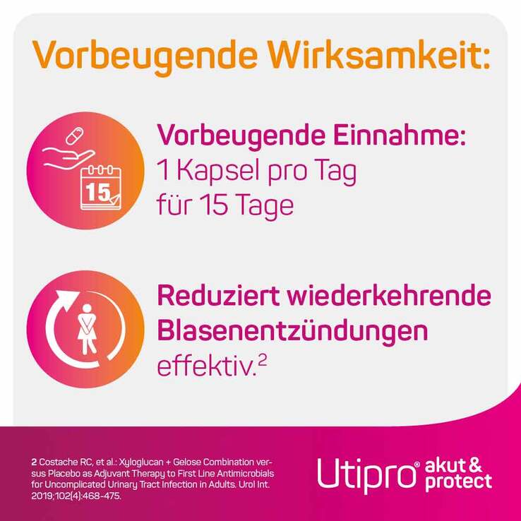 Utipro akut & protect Hartkapseln - 8