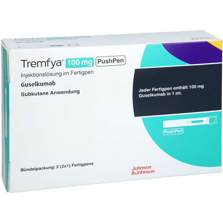 Pushpen Da Tremfya 100 mg Pushpen Injektionslösung im Fertigpen 2 St auf E-Rezept ...