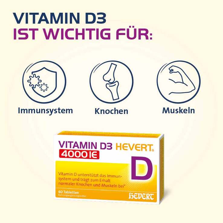 Vitamin D3 Hevert 4.000 I.E. Tabletten - 2