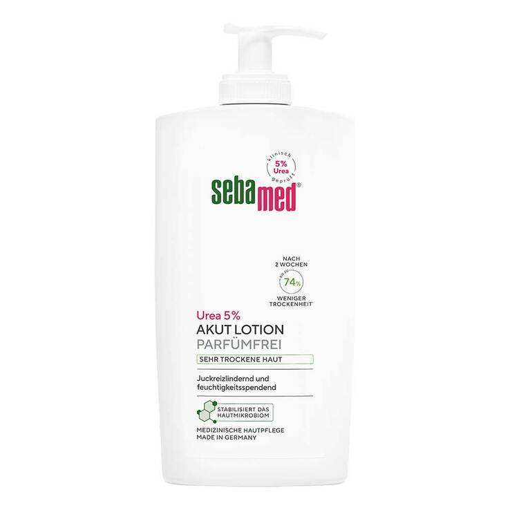 Sebamed Akut Lotion Urea 5% parfumfrei - 1