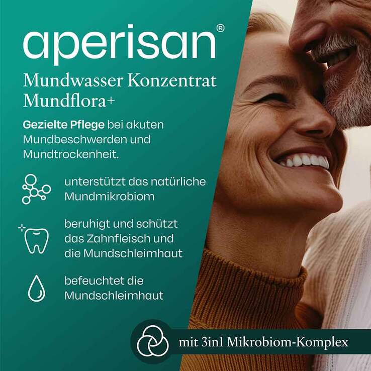 Aperisan Mundwasser Konzentrat Mundflora + - 2