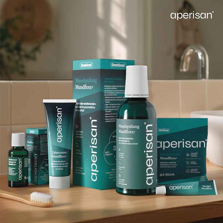 Aperisan Mundwasser Konzentrat Mundflora + - 3