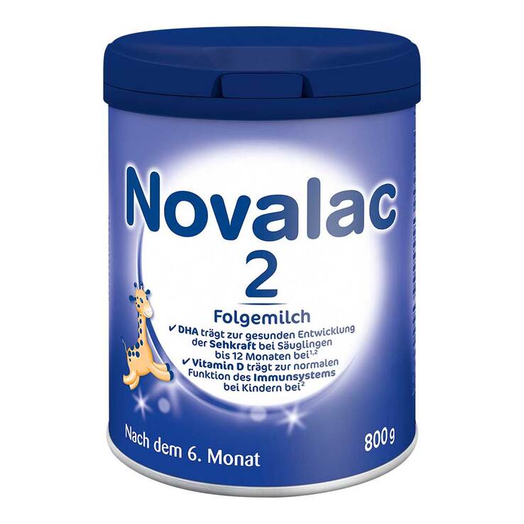 Novalac 2 Folge-Milchnahrung Pulver nach dem 6.Monat - 1