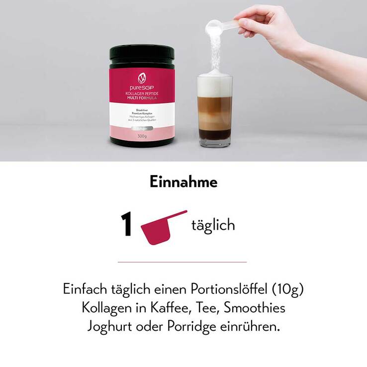 Puresgp Kollagen Peptide Multi Formula Pulver - 3