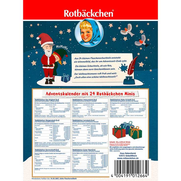 Rabenhorst Rotbäckchen Adventskalender - 3